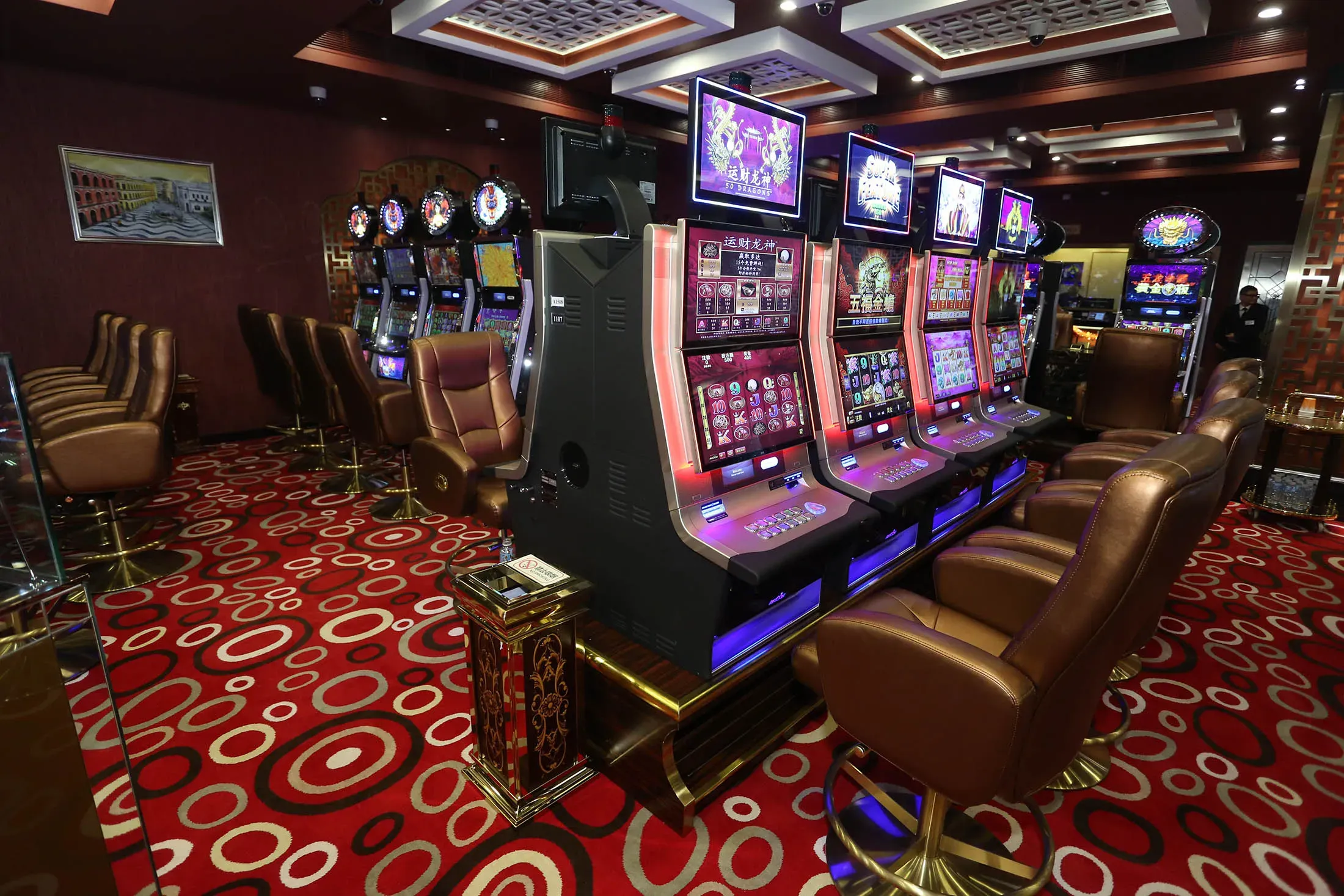 Live casino ambience